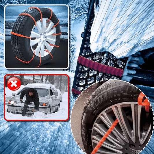 📉Limited-time price reduction📉Must-have—non-slip car tires—snow chains