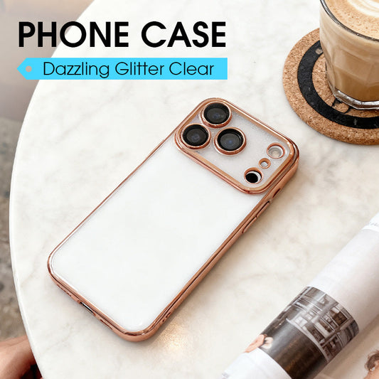 Dazzling Glitter Clear iPhone Case