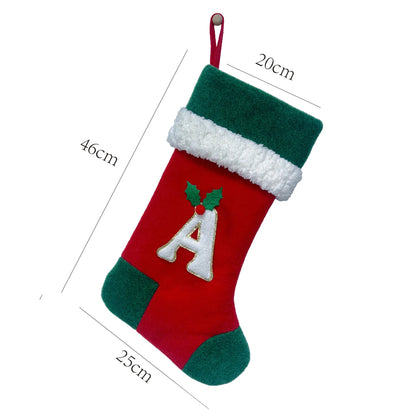 26 Alphabet Christmas Stocking🎄🎅
