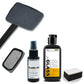 Car Windshield Cleaner Tool Kit - Double-Sided Suede Glass Scrubber