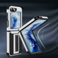 Military-grade drop protection with stand phone case for Samsung Flip series