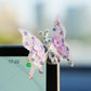 Diamond Butterfly Ornament with Fluttering Wings
