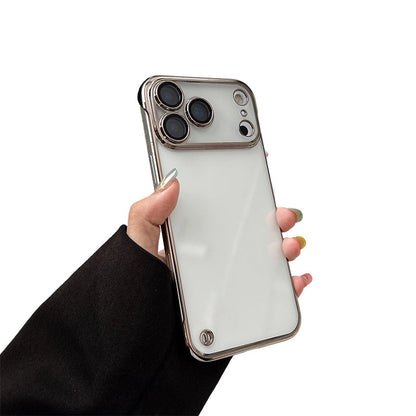 Semi-Transparent Electroplated Phone Case For iPhone