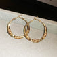 Circle Earrings with Zirconia