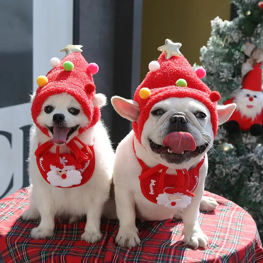 🎅🐶🎄 Deck Your Pup with Christmas Dog Hats（multi-pack）🎄🐶🎅