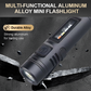 Multi-Functional Aluminum Alloy Mini Flashlight